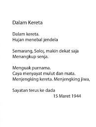 We did not find results for: Puisi Chairil Anwar Yang Menarik Unik Dan Menginspirasi