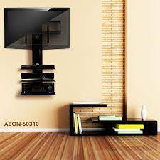 Enjoy the game without straining your neck with this sanus large tv wall mount, which swivels and tilts at the touch of your hand. Tv Wall Mount With Three Shelves Tv Mounts Av Express