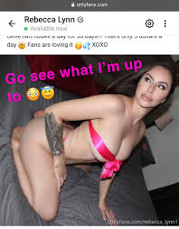 TW Pornstars - Rebecca Lynn. Twitter. 🔞😈😇. 6:18 PM - 27 Jul 2020