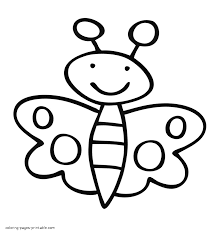 Most of us might already know that butterflies undergo a life cycle called. Easy Coloring Pages For Kids The Butterfly Coloring Pages Printable Com