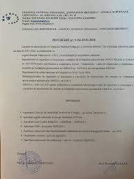 Numele şi prenumele funcţia și responsabilităţile ca membru al consiliului de administrație. Hotarari C A