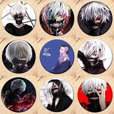 These pins may have defects varying from more noticeable or deeper scratches or more grainy textured spots on the metal areas. Buy Japan Anime Tokyo Ghoul Brooch Pin Badge Accessories For Clothes Hat Backpack Decoration At Affordable Prices Free Shipping Real Reviews With Photos Joom