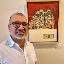 Pictures from the reception! Sunday, April 23rd at Watchung Arts Center! 18  Stirling Rd. Watchung, NJ Pictured: Bea Mady, Ann Vollum, Brian Hallas,  Brian McCormack, Dorie Dahlberg, and Frank Silva. WAIT! THERE