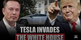 Tesla invades the White House