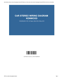 Kenwood radio wire diagram u2014 untpikapps. Car Stereo Wiring Diagram Kenwood By Patriciavallejo3376 Issuu