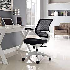 modway edge white base office chair bed bath beyond in 2021 mesh office chair best office chair office chair