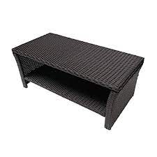 West park aluminum outdoor patio coffee table. Black Outdoor Patio Coffee Tables