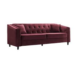 Browse our collection of elegant contemporary sofas today. Classic Victorian Style Tufted Velvet Sofa Living Room Couch With Tufted Buttons Maroon
