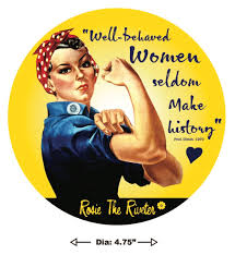 Rosie The Riveter Decal Sticker