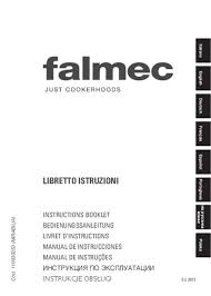 Notice Hotte Falmec Manhat1220 Et Pieces Detachees Moteur Transformateur Filtre Charbon Filtre Metallique Ampoule