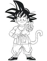 Cute dragon ball z coloring pages. Dragon Ball Z Coloring Pages Easy Coloring And Drawing