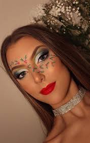 Hairstylesofwomens Com Women Trends Christmas Makeup Simple Christmas Makeup Festive Christmas Makeup Look