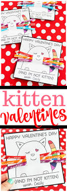 These pictures represent my love and affection for you. Printable Kitten Valentines Adorable And Perfect For Cat Lovers