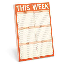 Knock Knock This Week Pad To Do List Notepad 6 X 9 Inches Knock Knock 9781601064998 Amazon Com Books To Do List Pad Knock Knock Pads List Pads