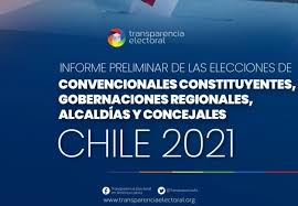 Una para cada partido de la. Informe Preliminar De Las Elecciones De Convencionales Constituyentes Gobernadores As Alcaldes As Y Concejales As Transparencia Electoral