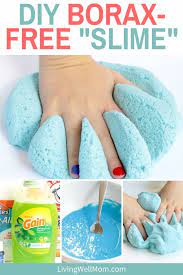 How To Make Fluffy Slime Without Borax Making Fluffy Slime Diy Slime Easy Diy Slime Recipe