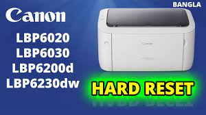 I have found a way on how to get the canon lbp6020 printer working. How To Hard Reset Canon Lbp6030 Series Canon Lbp6020 Lbp6030 Lbp6200d Lbp6230dw Hardware Test Youtube