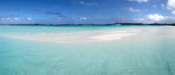 Exuma Cays Sand Bar At Pipe Creek In The Exumas Bahamas