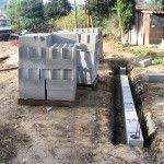 Construire Un Mur De Cloture En Parpaings En 8 Etapes Mur En Parpaing Mur De Soutenement Construire Un Mur