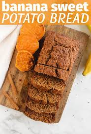 Banana Sweet Potato Bread Gf Robust Recipes Recipe In 2020 Sweet Potato Bread Potato Bread Sweet Potato Muffins