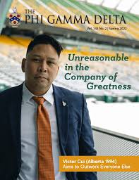 The Phi Gamma Delta Magazine