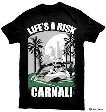 ★ this makes the music download process as comfortable as possible. Life S A Risk Carnal Custom T Shirt Etsy