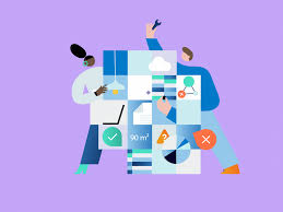 Piecing together a jigidi jigsaw puzzle. Multitasking Puzzle By Illo On Dribbble Motion Graphics Inspiration Puzzle Design Puzzle