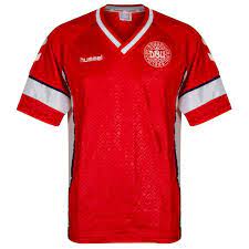 Ebay original adidas dänemark fußball trikot em 2004. Hummel Danemark 1990 1992 Home Trikot Used Great Condition Grosse Xl