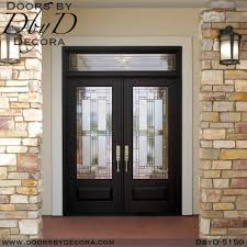 Discount double door units, at prices others sell for single. Custom Modern Door And Transom Wood Front Entry Doors By Decora