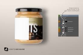 Download Organic Nut Butter Packaging Mockup Designertale