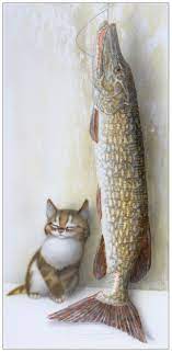 vladimir staheev vladimir stacheev cat art illustration cat art cat illustration