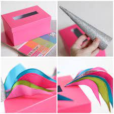 It's an oatmeal canister covered in scrapbook paper. Valentines Box Ideas Let S Diy It All With Kritsyn Merkley