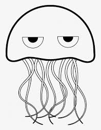 Download 1,400+ royalty free jellyfish simple vector images. Medium Size Of How To Draw A Cartoon Angry Mouth Eyes Jellyfish Black And White Drawing Transparent Png 728x980 Free Download On Nicepng
