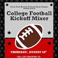 College Football Kick Off Mixer — MIDLAND AF