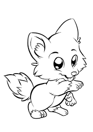Check spelling or type a new query. Coloring Pages Animated Baby Fox Coloring Page