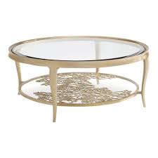 Modern Caracole Handpicked Cocktail Table In 2020 Coffee Table Round Glass Cocktail Table Round Coffee Table