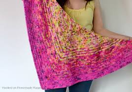 triangle scarf crochet pattern