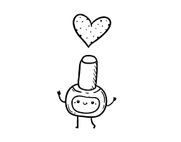New colors, combinations, including clear formulations and varitation thereof are constantly hold onto a bigger. Nail Polish Coloring Page Coloringcrew Com