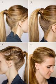 Braided Ponytail Orta Uzunlukta Sac Modelleri Kendin Yap Sac Orta Uzunlukta Sac Stilleri