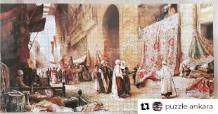 repost from puzzle ankara anatolianpuzzle anatolian kahire hali pazari 1500 parca puzzlefun puzzles puzzel puzzler puzzlemania puzzlelover puzzlega