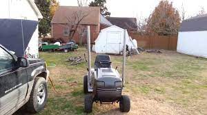 Your lawn mower's engine is pretty similar to car engines; The Dirty Murray Muddin Mower Project Dual Stacks Youtube