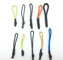Wholesale or Custom Heat Shrink Tubing Cord Zipper Puller Strong String  Zipper Puller Cord for Luggage Bag and Knapsac
