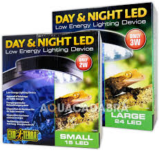 Exo Terra Day Night Low Energy Light Small 15 Led Reptile Amphibians Ebay