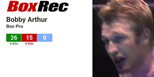 BoxRec: Bobby Arthur