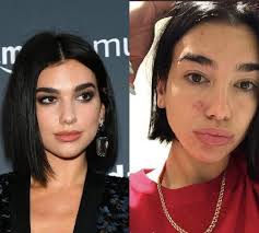 Lipa has posted both photos of her in extreme glam getting ready for the. 55 Celebrities Without Makeup Checkout Amazing Transformation