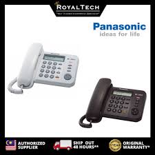 The customer care will also make sure that you find the nearby dealers and service centers easily. Panasonic Single Line Speaker Desktop Phone Kx Ts580 Kx Ts580ml Tm Line Maxis Unifi Office Phone Shopee Malaysia