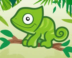 Animals How To Draw A Chameleon For Kids Drawing For Kids Art Lessons For Kids Draw Animals For Kids