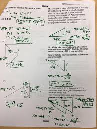 Classifying triangles using the pythagorean theorem. Unit 8 Right Triangles And Trigonometry Answer Key Unit 8 Right Triangle Trigonometry