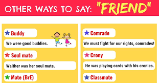 ( of an object or situation) significant in degree of importance or urgency. Another Word For Friend 35 Useful Synonyms For Friend In English 7esl