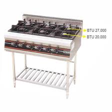 Harga kompor gas oven modena fc 7943w kurang lebih rp.7.350.000. Jual Getra Getra Rbd 6 Gas Open Burner With Stand Kompor Gas 6 Tungku Free Standing Harga Murah Ralali Com Harga Grosir 2021 Ralali Com